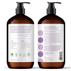 Everyone 3in1 vanilla lavender bubbles invite a soothing, aromatic bath experience.