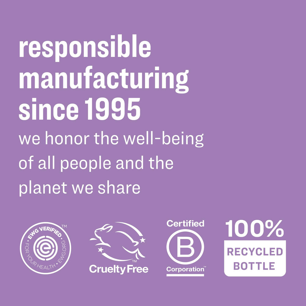 Packaging of Everyone 3in1 vanilla lavender highlights recycled bottles and eco-friendly design.