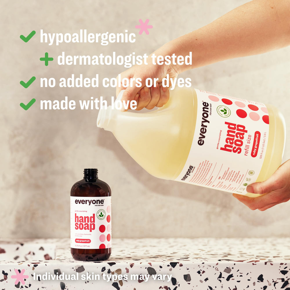 EWG verified label on Everyone hand soap for trusted ingredients