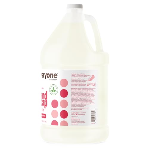 Everyone grapefruit lemon citrus scent enhances daily hand washing