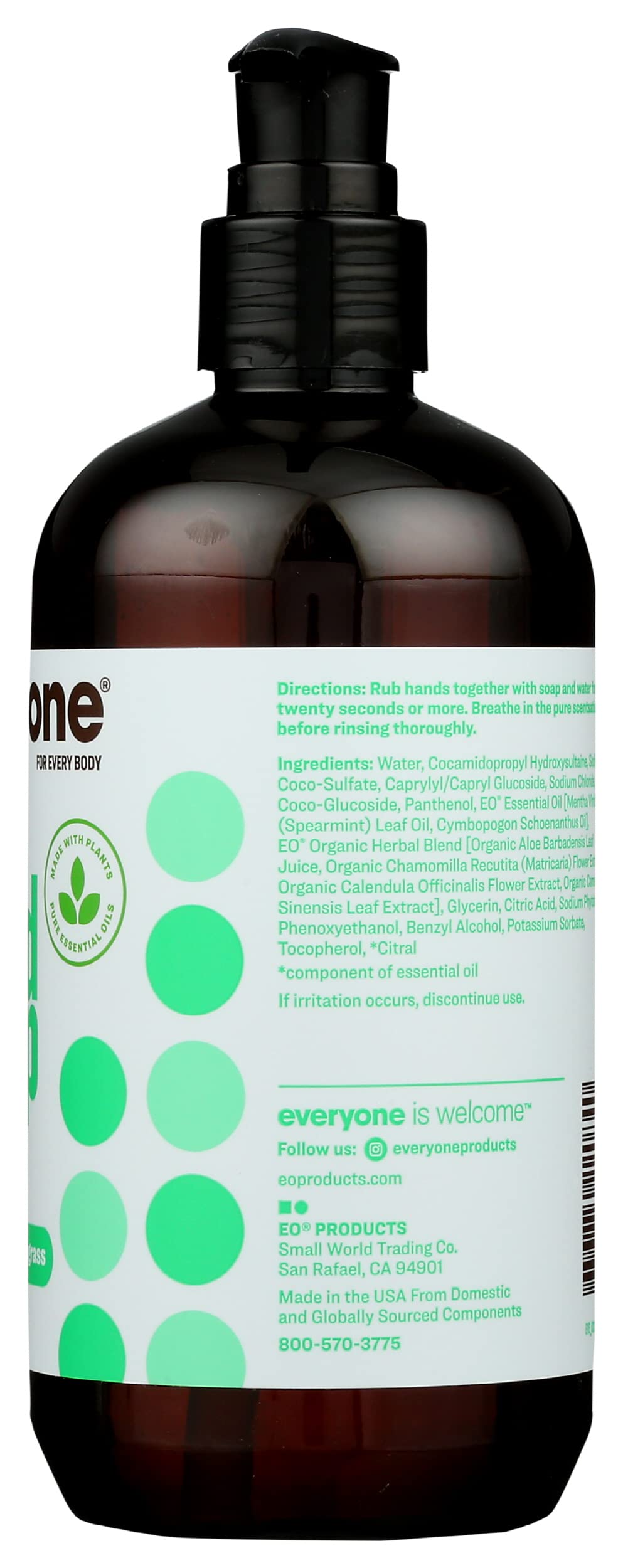 Everyone Hand Soap ideal for kitchen and bathroom use.