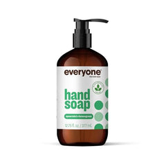 Everyone Liquid Hand Soap foam close-up showing rich lather for cleaning.