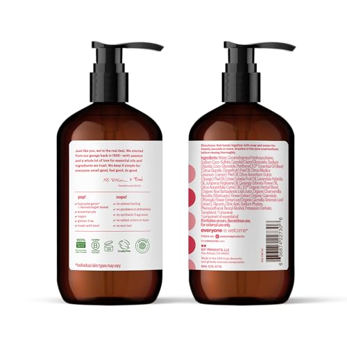 Everyone lavados de manos líquido, textura cremosa para manos suaves.