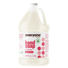 Everyone Ruby Grapefruit hand soap refill gallon ready for kitchen and bath use