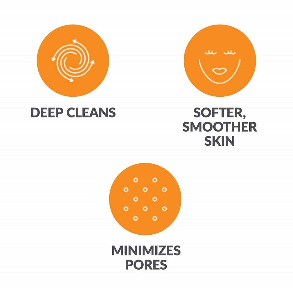 Evetree Clarisonic Smart Profile Uplift brush head with rounded bristles for gentle cleansing.