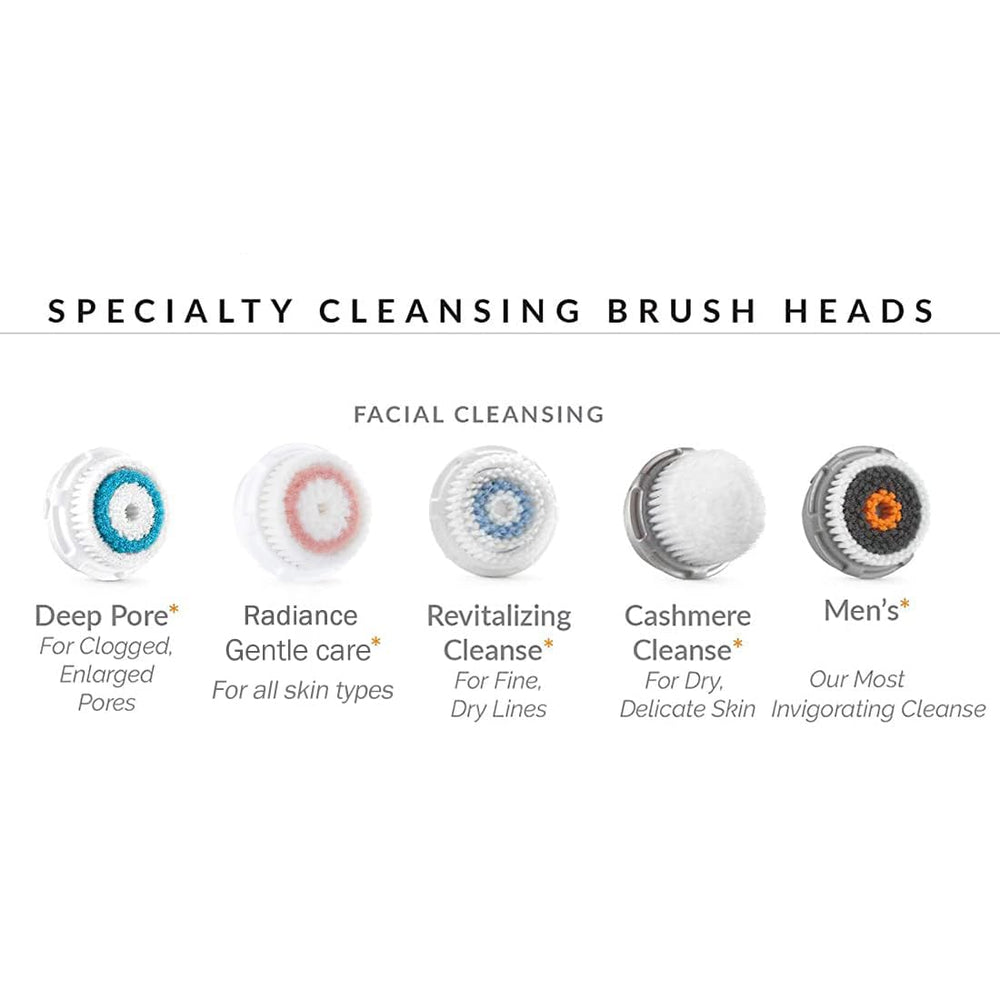 Two-pack Evetree Radiance brush heads ready for use