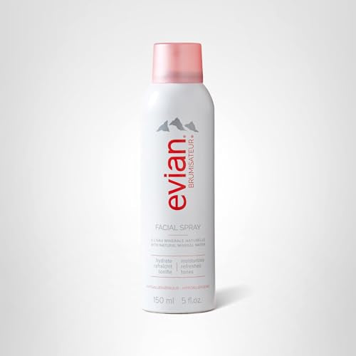 Evian brumizador: agua mineral natural para rehidratar la piel