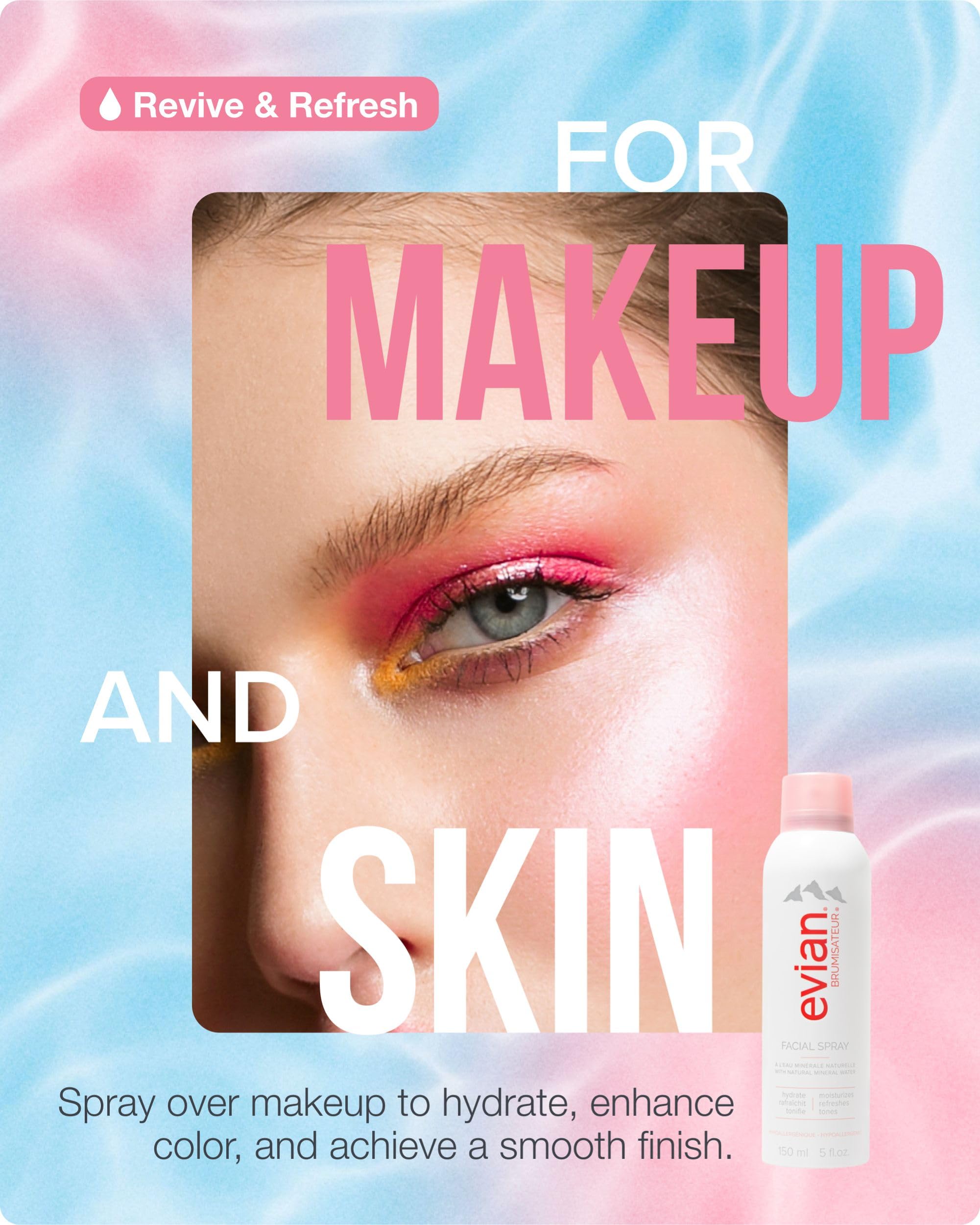 Evian brumizador: ritual rápido de cuidado diario