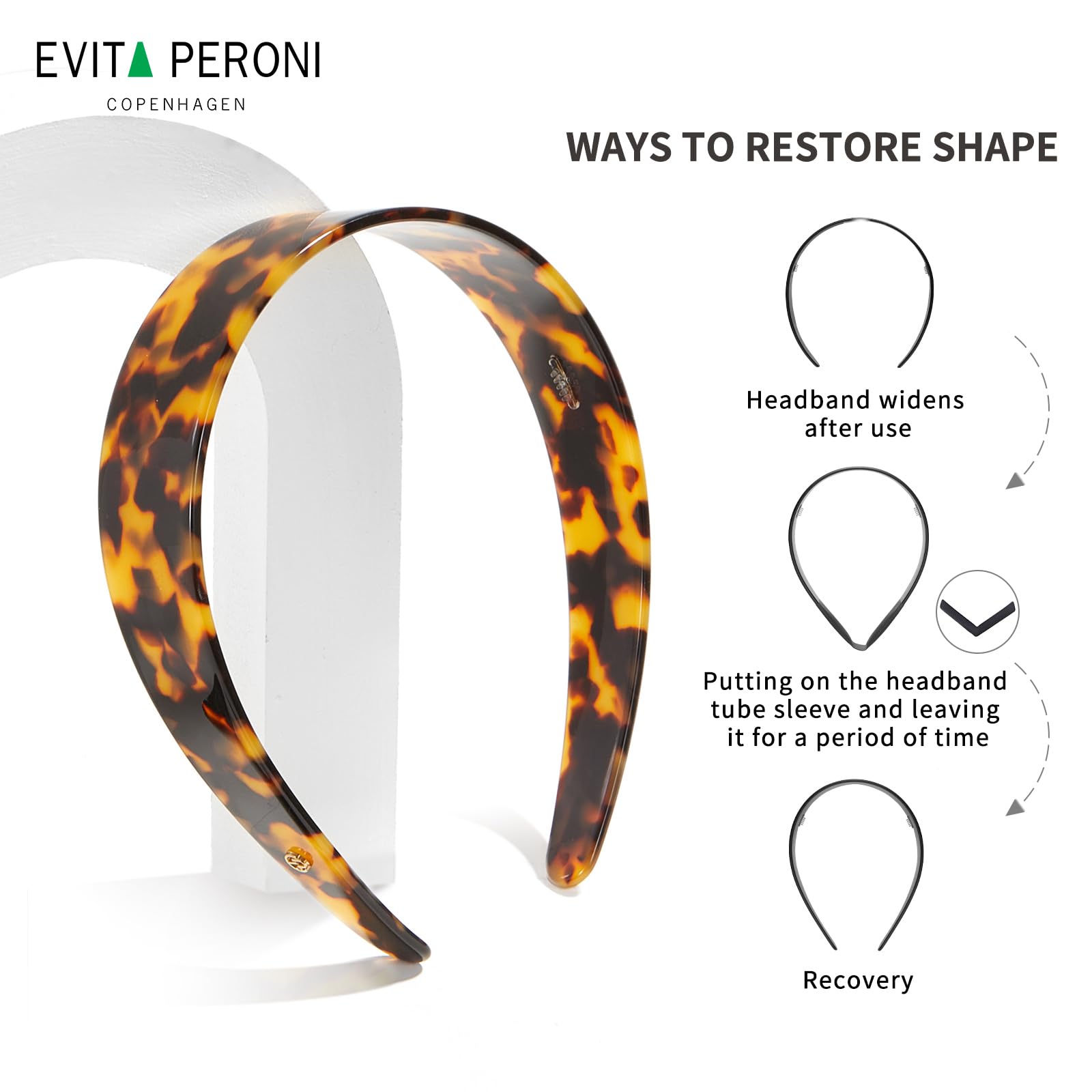 EVITA PERONI headband ideal for daily use or workouts