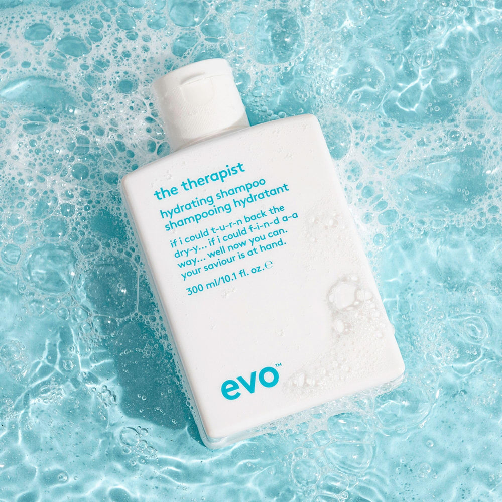 EVO The Therapist frizz control detangles for easy styling.