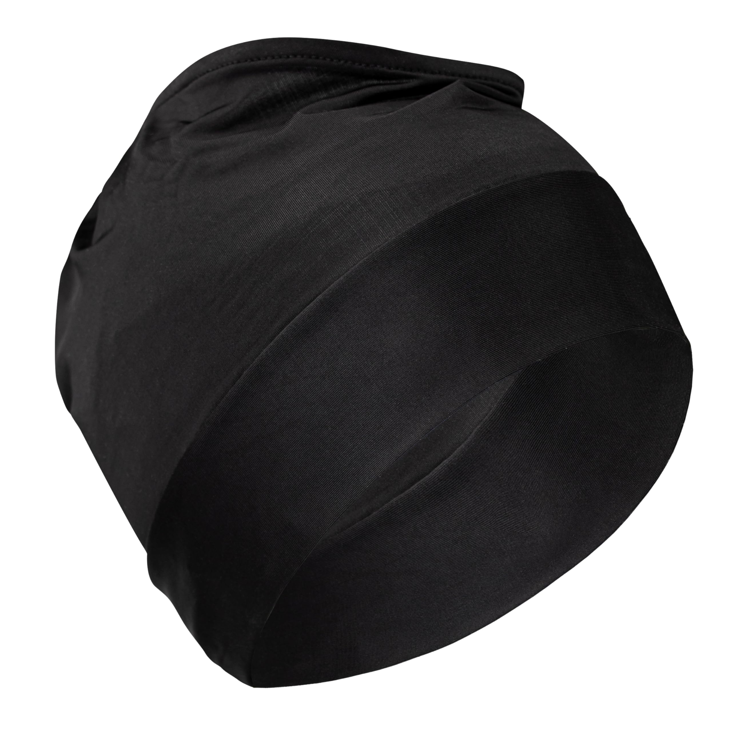 Evolve Satin Pineapple Cap highlighting satin surface reducing hair friction
