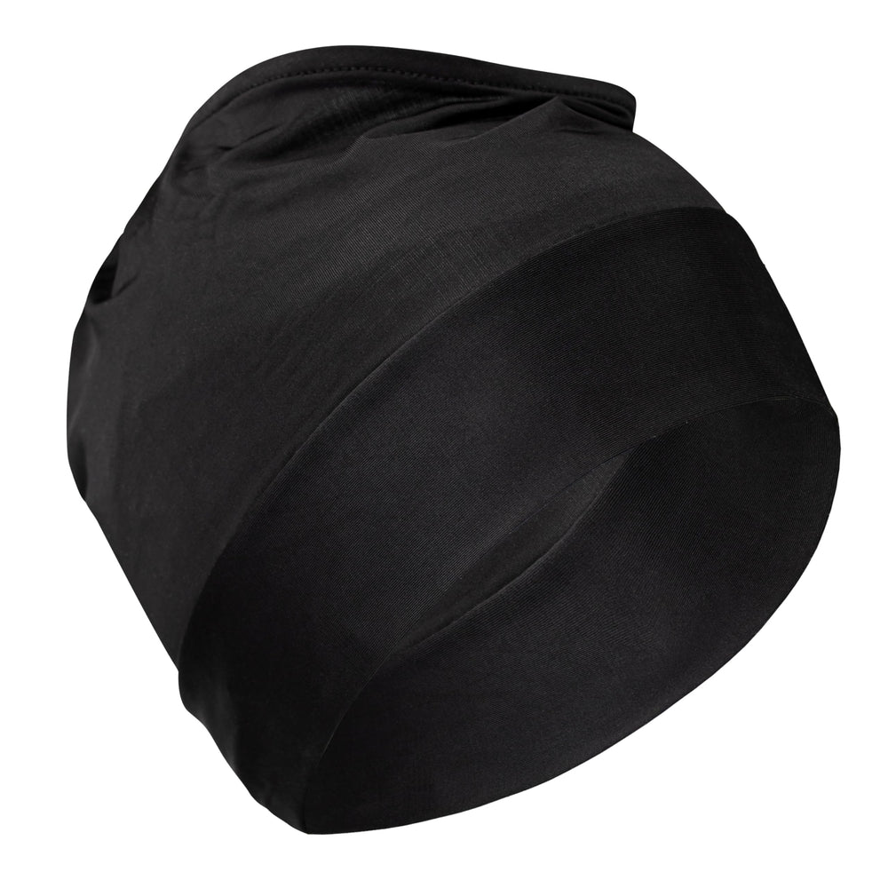 Evolve Satin Pineapple Cap highlighting satin surface reducing hair friction