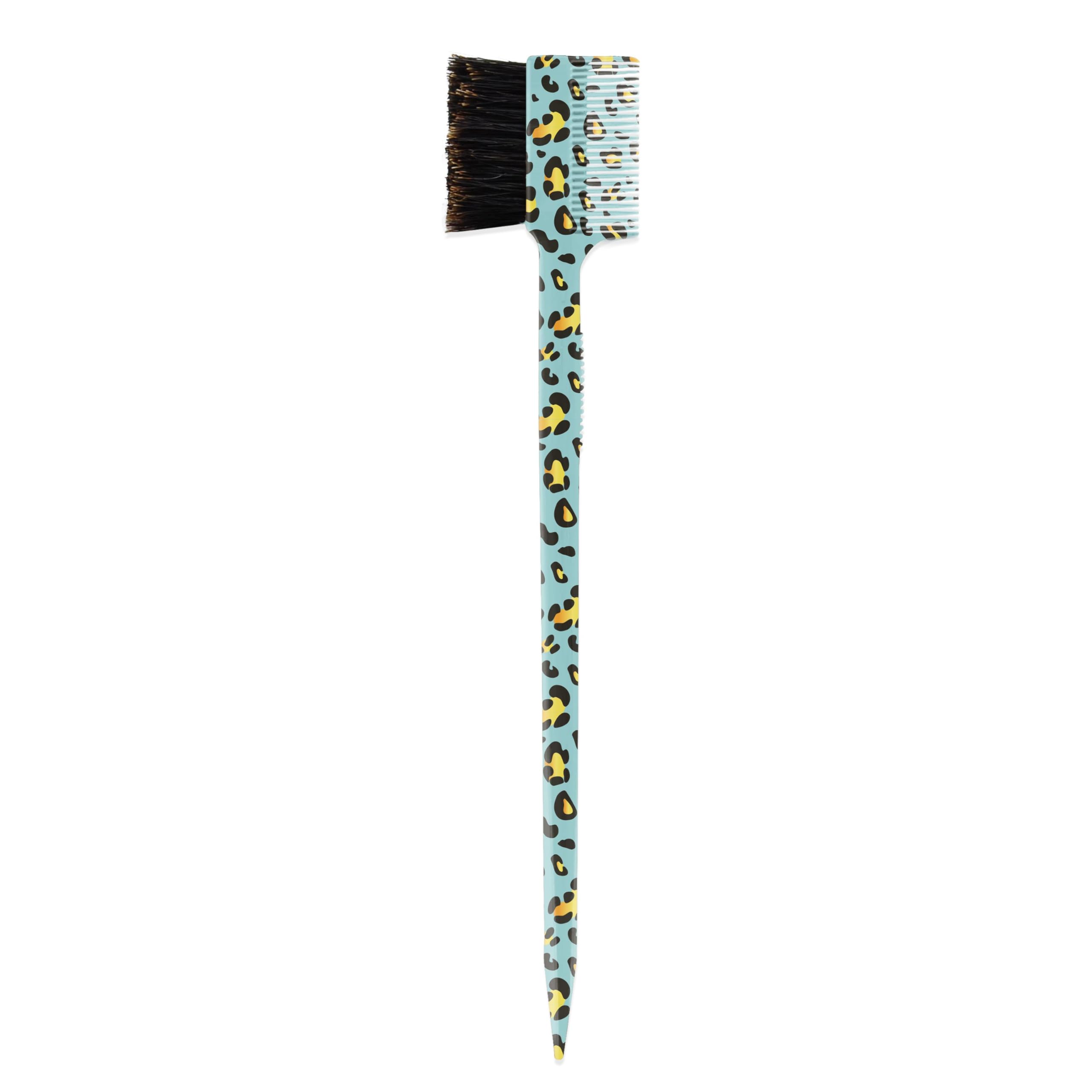 Evolve Triple Edge Styler Brush rat-tail helps part and finish.