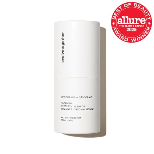 evolvetogether clear-application deodorant stick shows invisible protection with no white marks