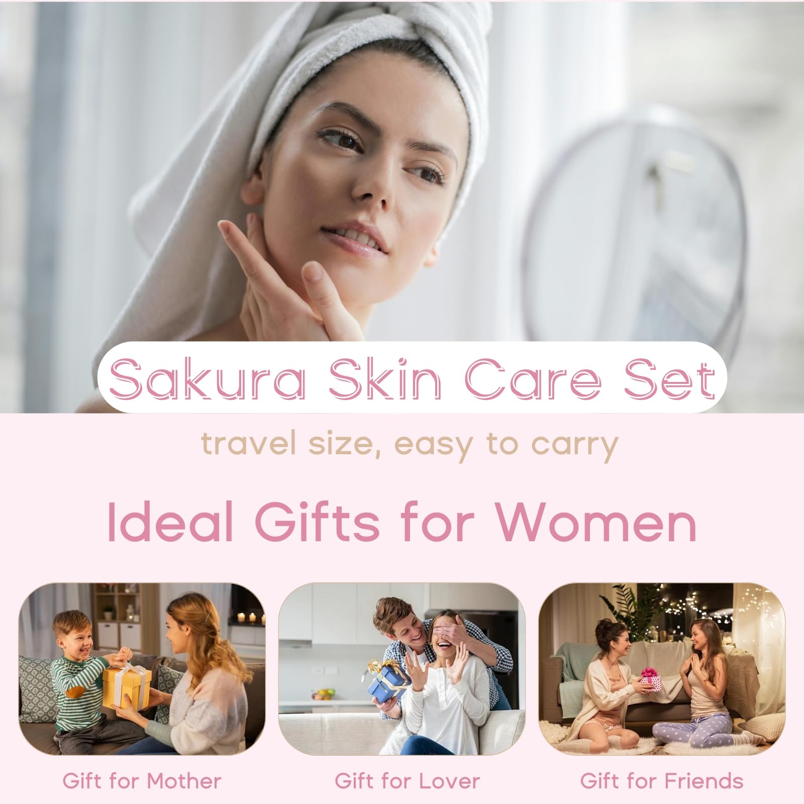 Evolvique Sakura Lip Mask for hydrated, soft lips
