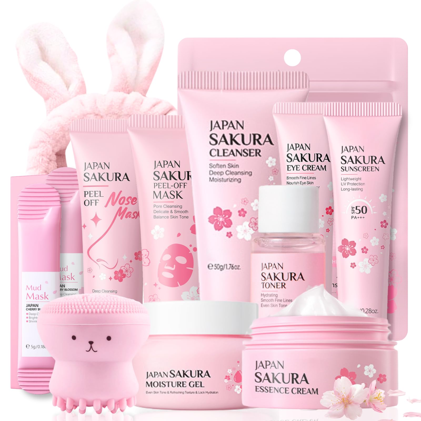 Evolvique Sakura teen cleanser bottle for gentle daily cleansing