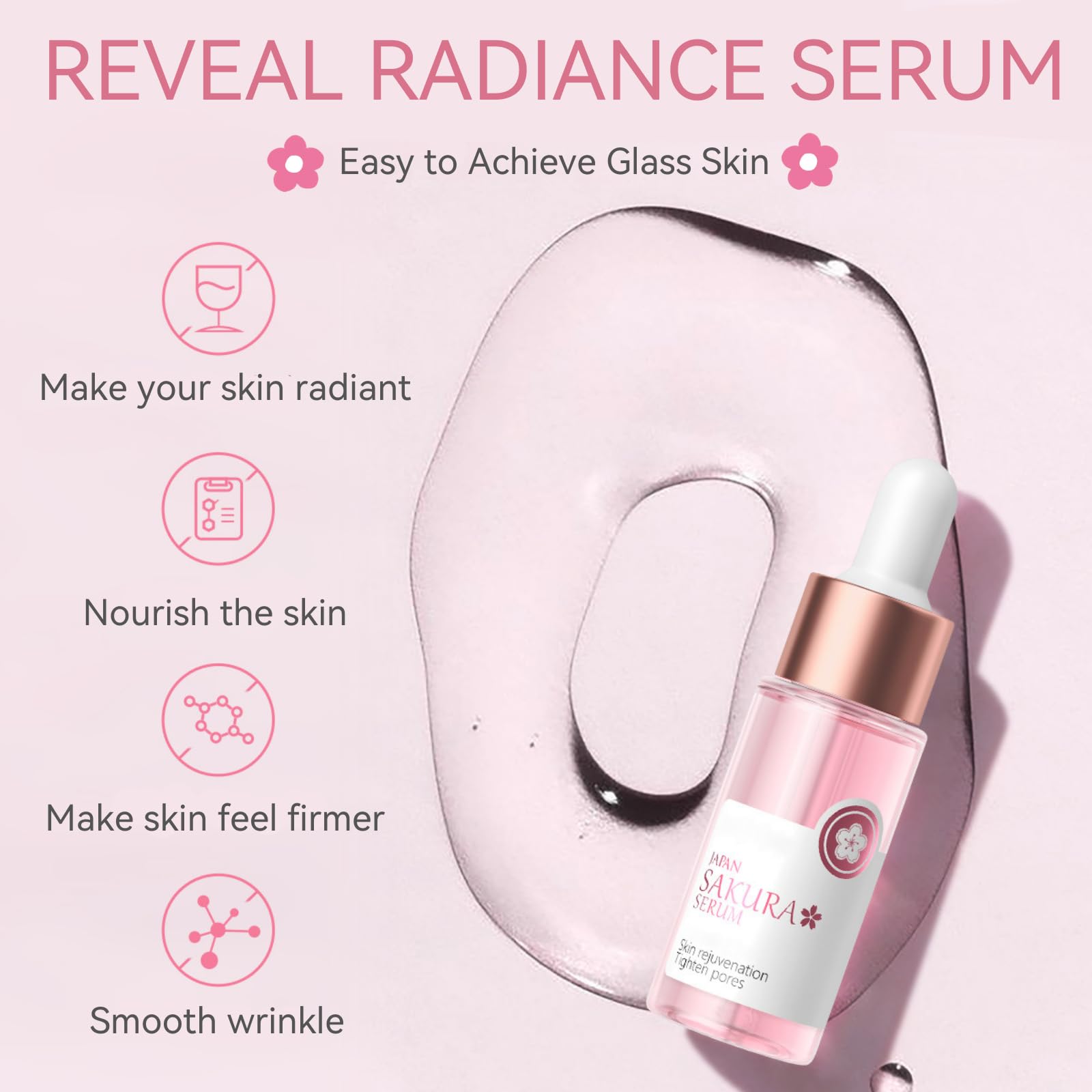 Evolvique Sakura Suero Hidratante: aporta hidratación ligera y luminosidad