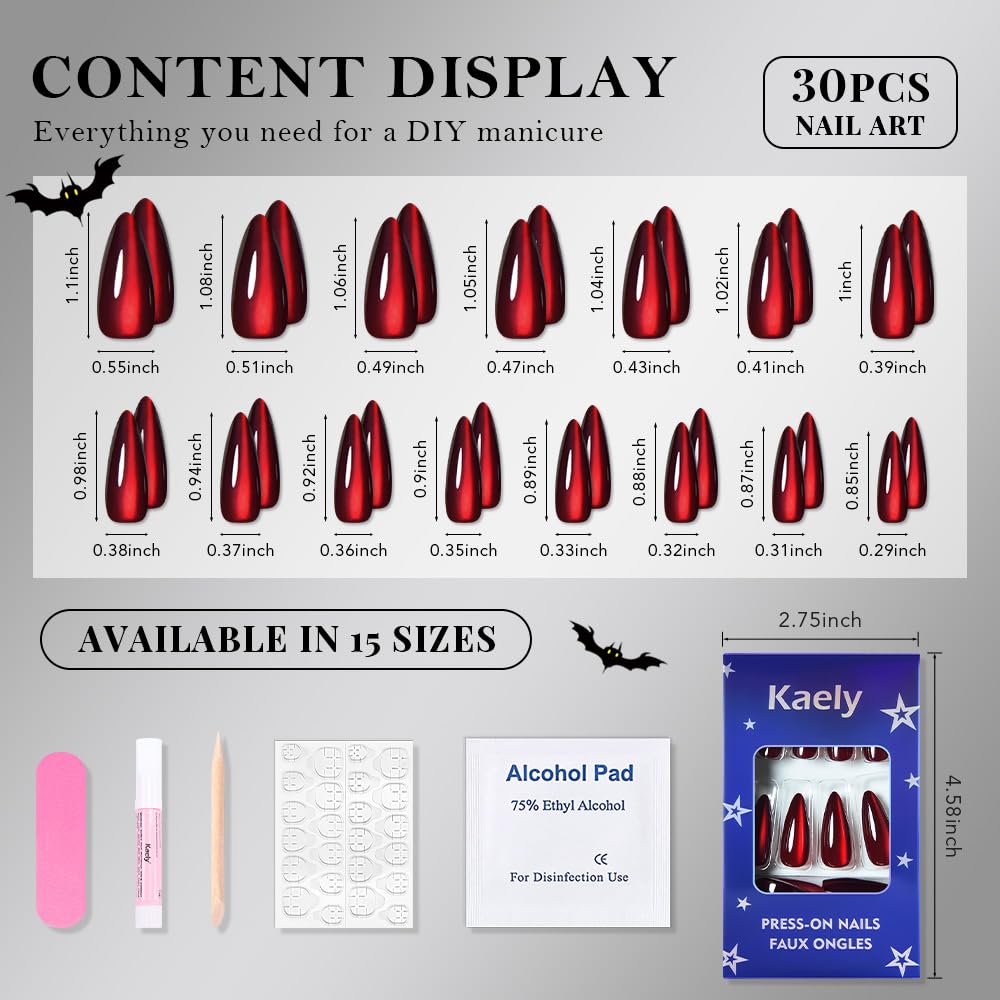 evpct 24-piece full kit with accessories for at-home manicure