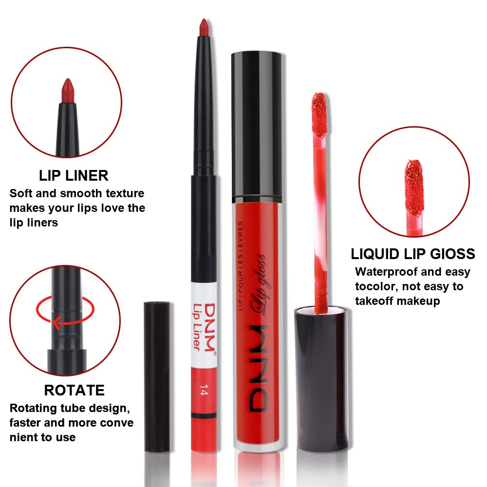 evpct brillo labial tintado rojo 24h para un look duradero