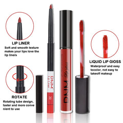 evpct conjunto labios mate 24 horas para estilos diarios y eventos