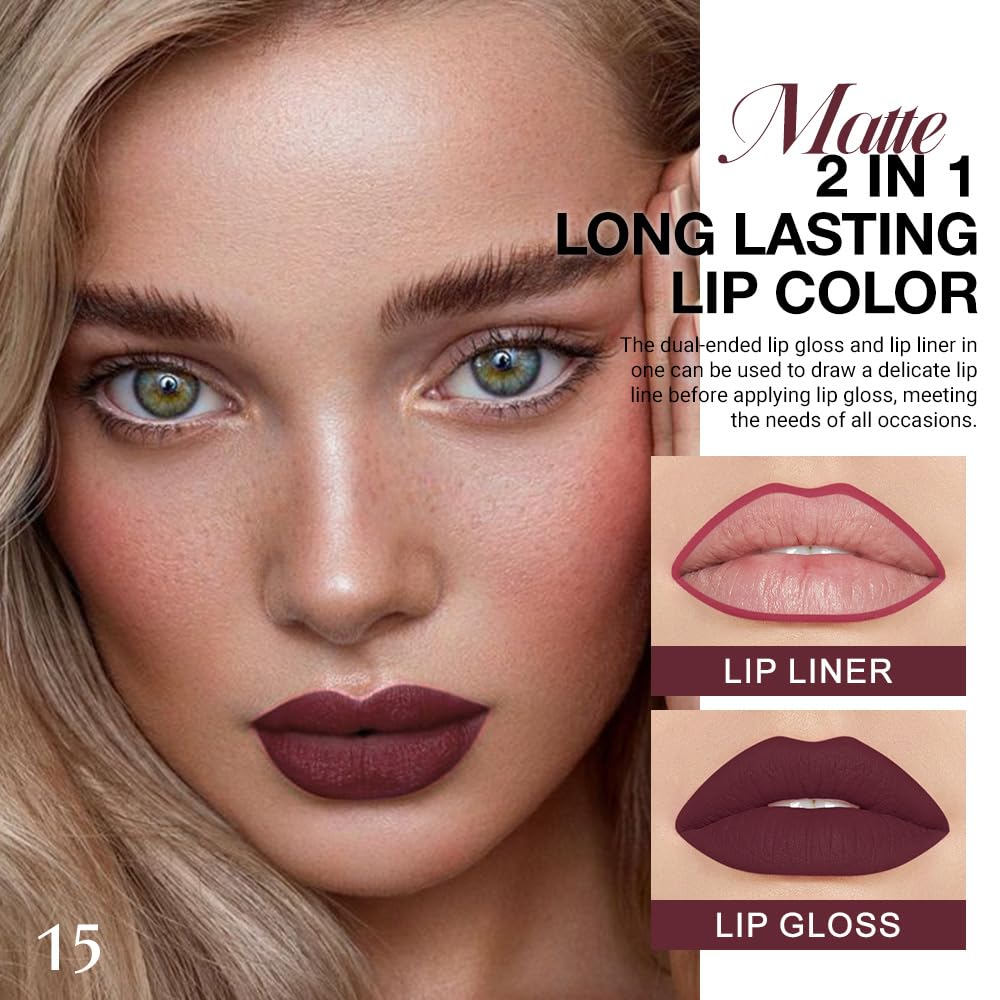 evpct dark oxblood liquid lipstick with smooth color and full coverage