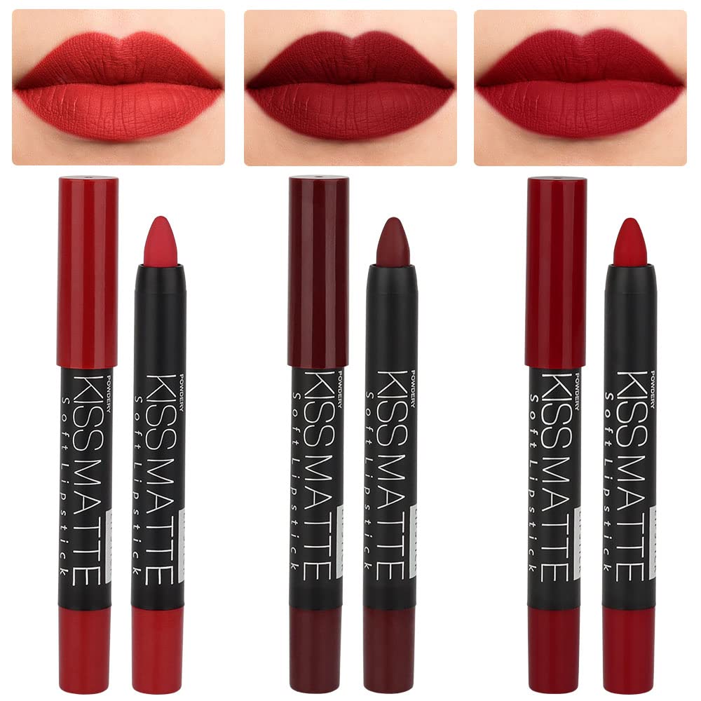 evpct delineador labios rojo oscuro, contorno duradero.