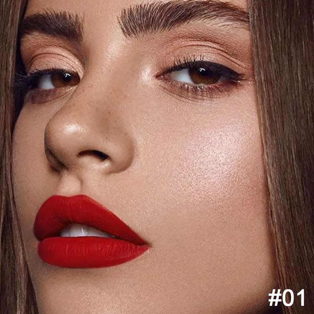 evpct kit labial rojo rubí muestra pigmentación intensa para color duradero