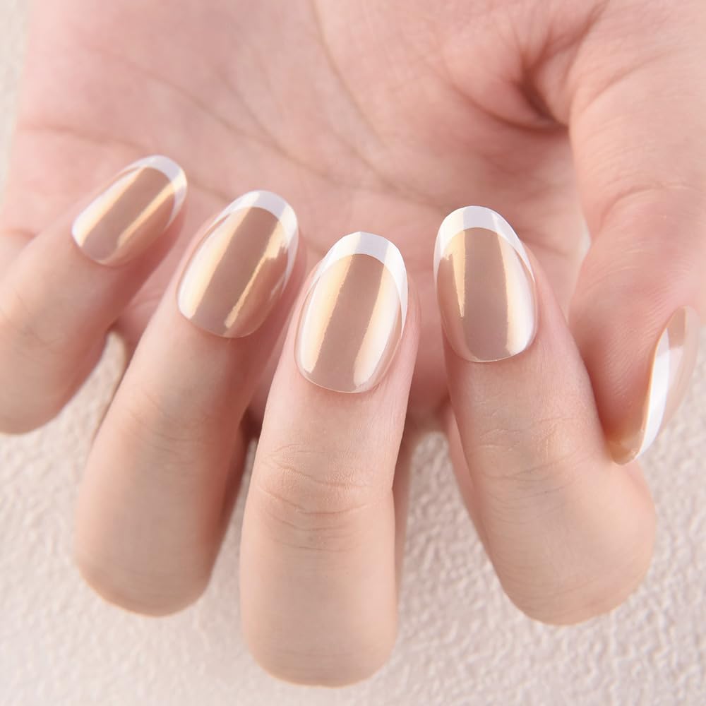 evpct durable press-on nails resist chipping for long wear