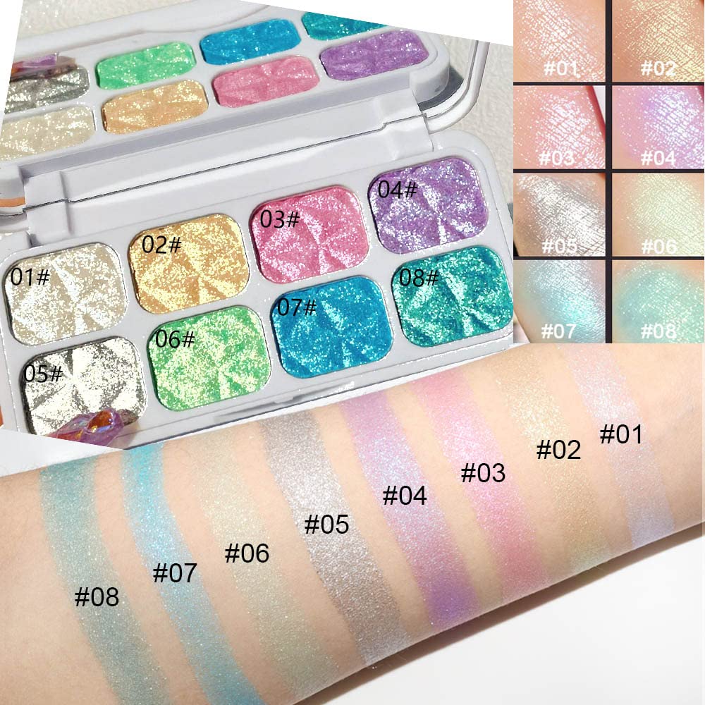 evpct efecto multicromos iridiscente para ojos y pómulos