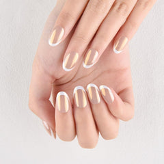 evpct French Tip Nails white tips deliver crisp modern contrast