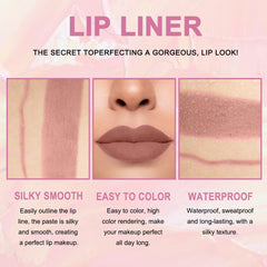 evpct kit labial nude marron mate, dos funciones en un solo producto