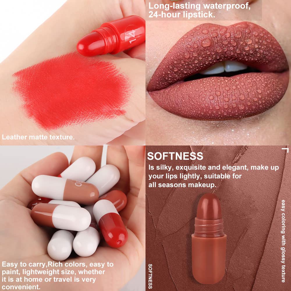 evpct labial cápsulas tono rosa suave para diarios