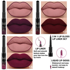 evpct labial dos-en-uno purpura oscura, color profundo y acabado mate