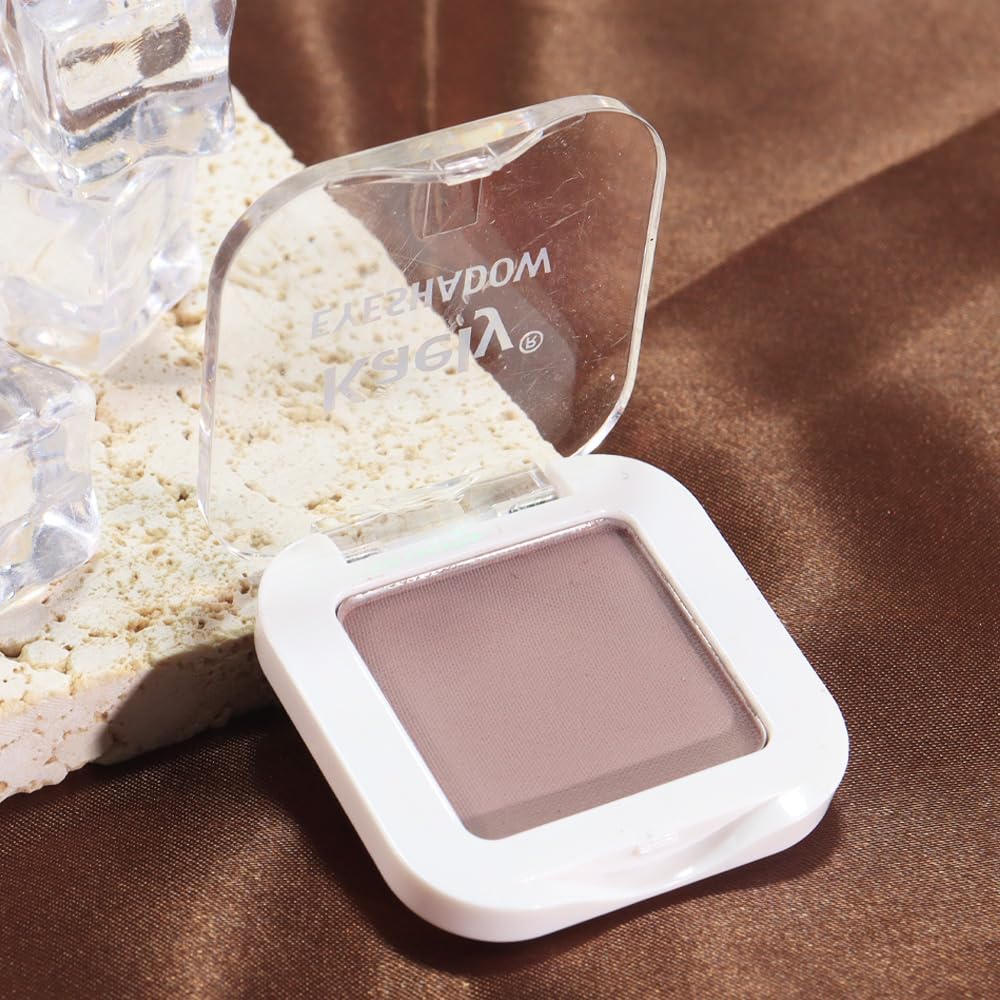 evpct Mauve Taupe Plum compact front, portable for on-the-go touch-ups