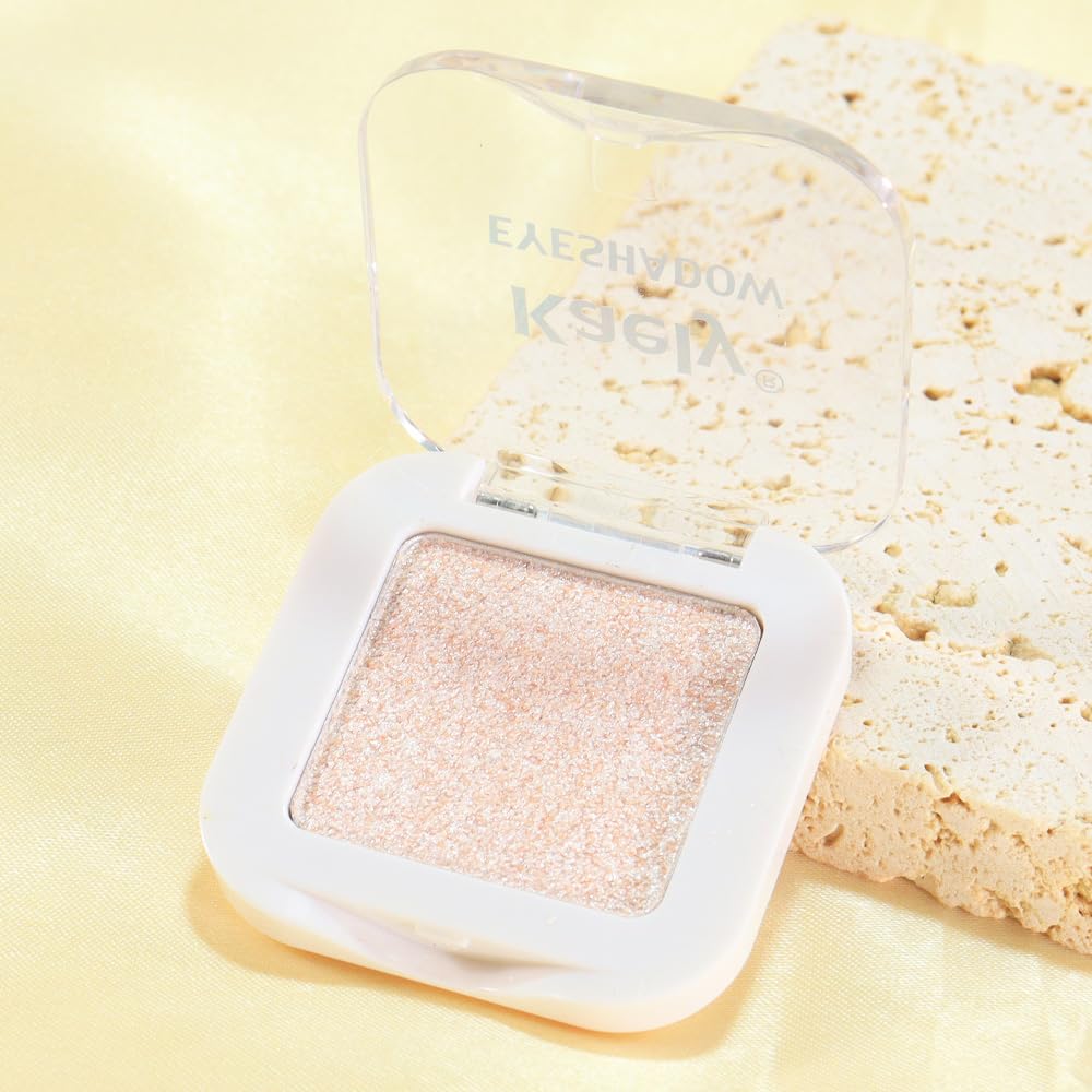 evpct Pear White Shimmer palette offers a shimmering pearl finish with versatile shades