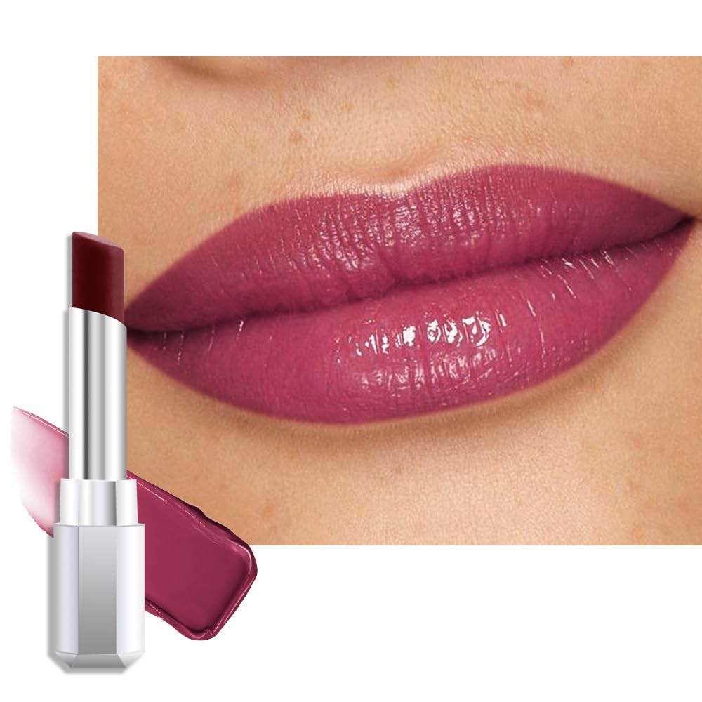 evpct Plum Cherry Honey Lipstick Tint in a sleek tube for natural daytime wear.