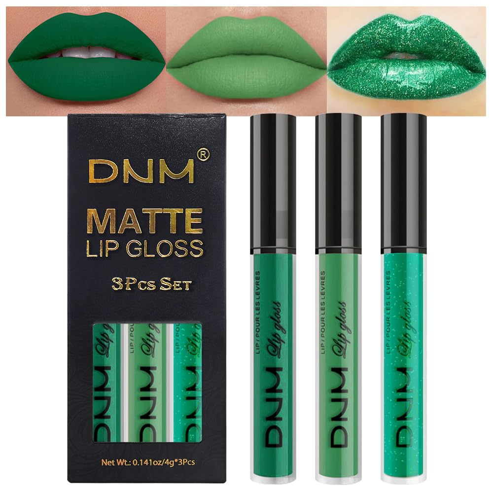 Set de labiales evpct con tres tonos para looks versátiles y duraderos.