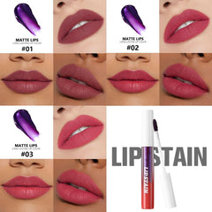 evpct tinte labial desprendible 03: color vibrante y cobertura uniforme.