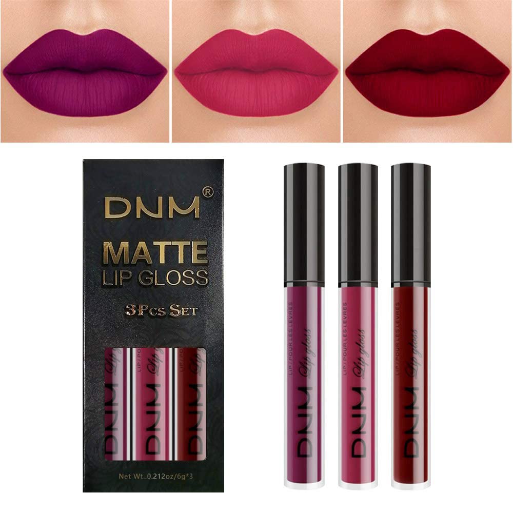 evpct trío labios mate morado oscuro: color intenso y acabado suave todo el día