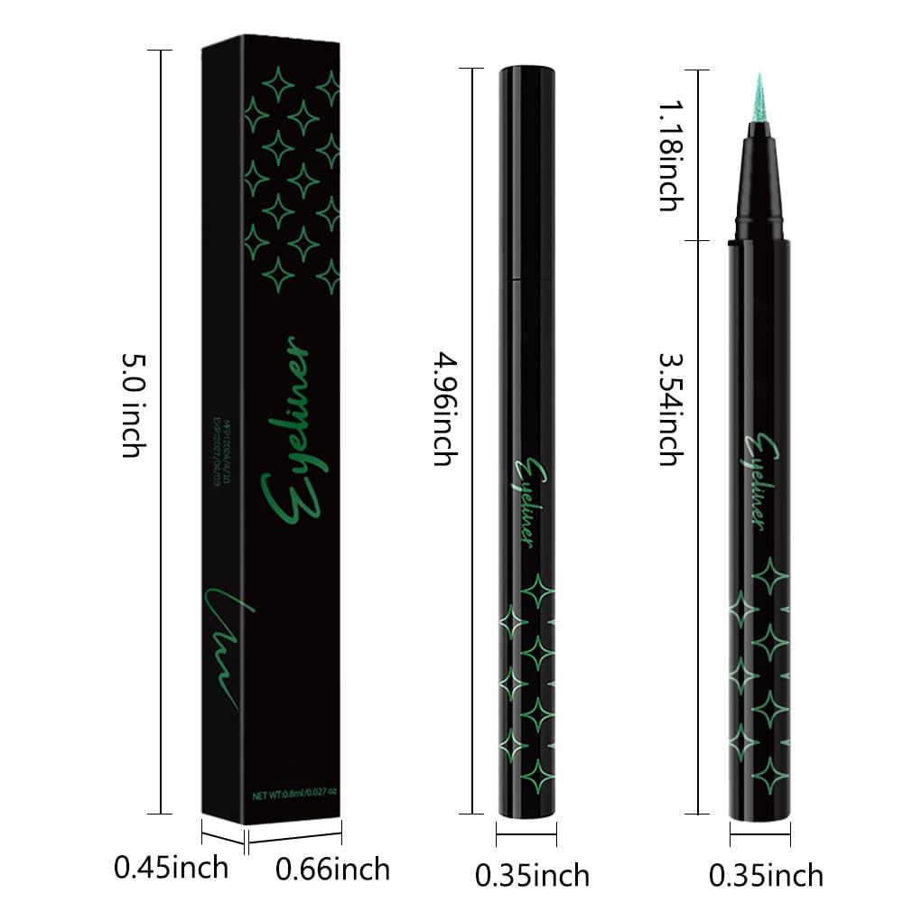 evpct glamour glitter eyeliner for wedding and party looks