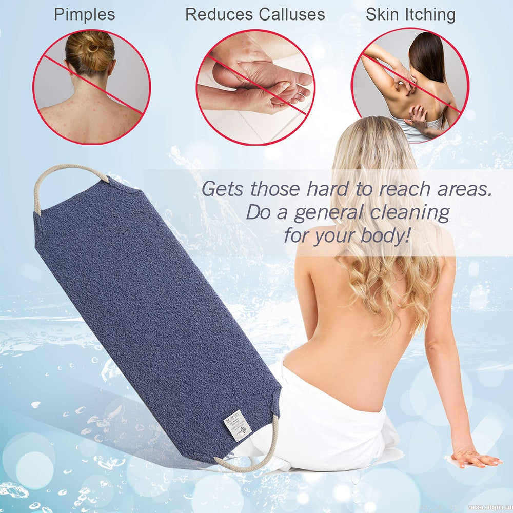 Cepillo espalda Evridwear permite colgarlo para secado rápido tras la ducha.
