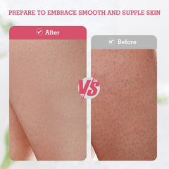 Evridwear exfoliating glove supports dry skin care routine for softer texture.