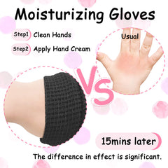 Evridwear guantes algodón niño, ajuste elástico para dormir sin desplazarse.
