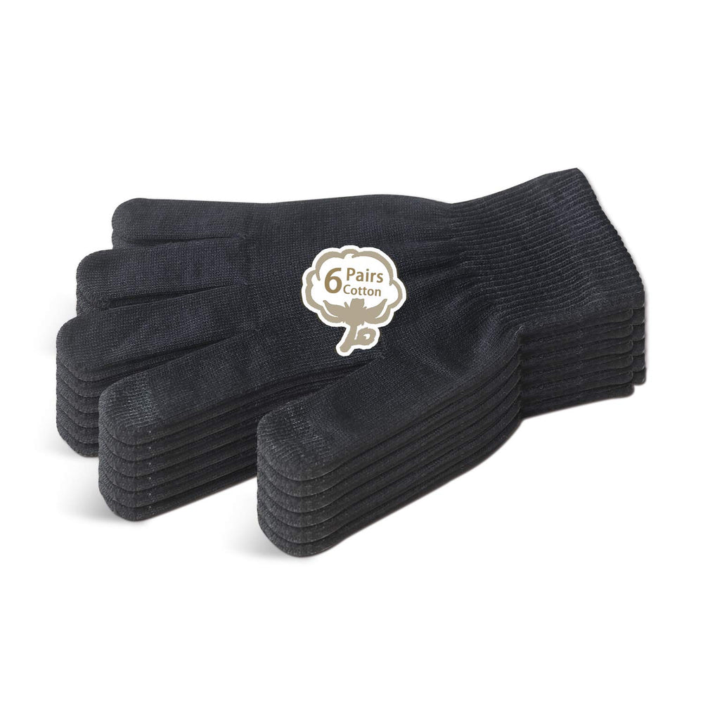 Guantes Evridwear de algodón con tacto para teléfono, uso cómodo nocturno