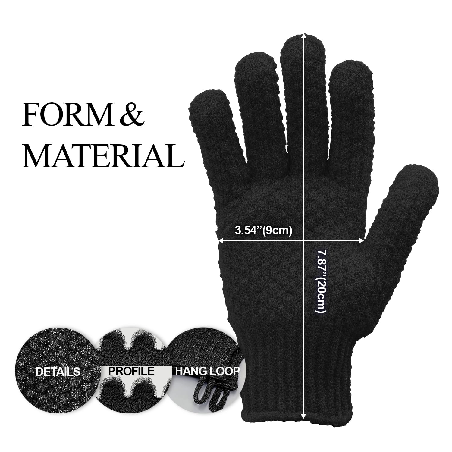 Guantes Evridwear para ducha y masaje, mejoran la limpieza y la experiencia de baño