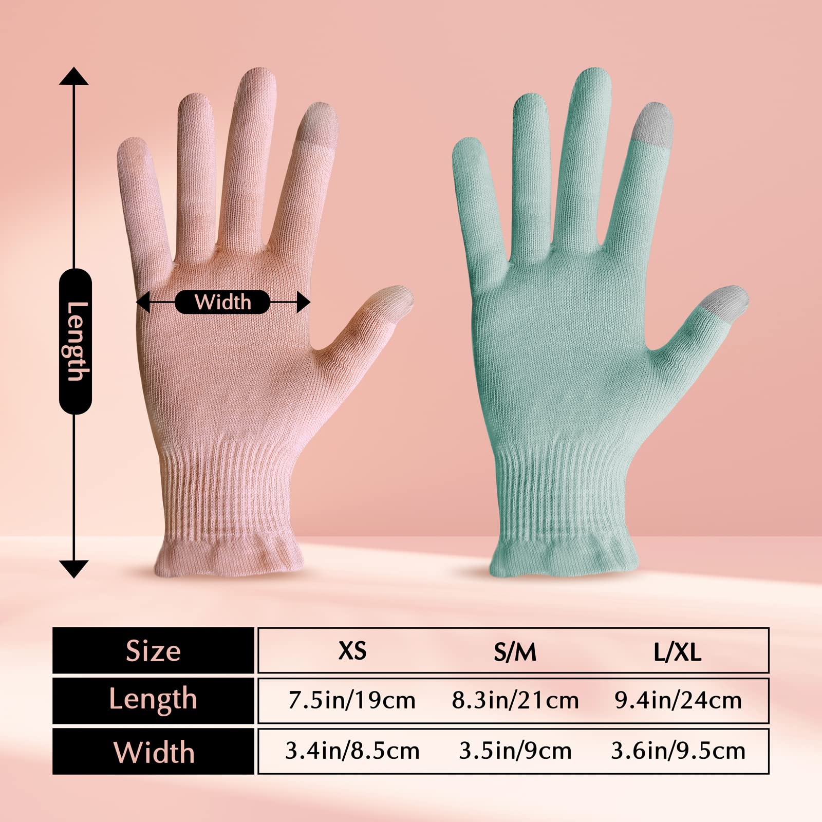 Evridwear lightweight gloves shown during a relaxing routine
