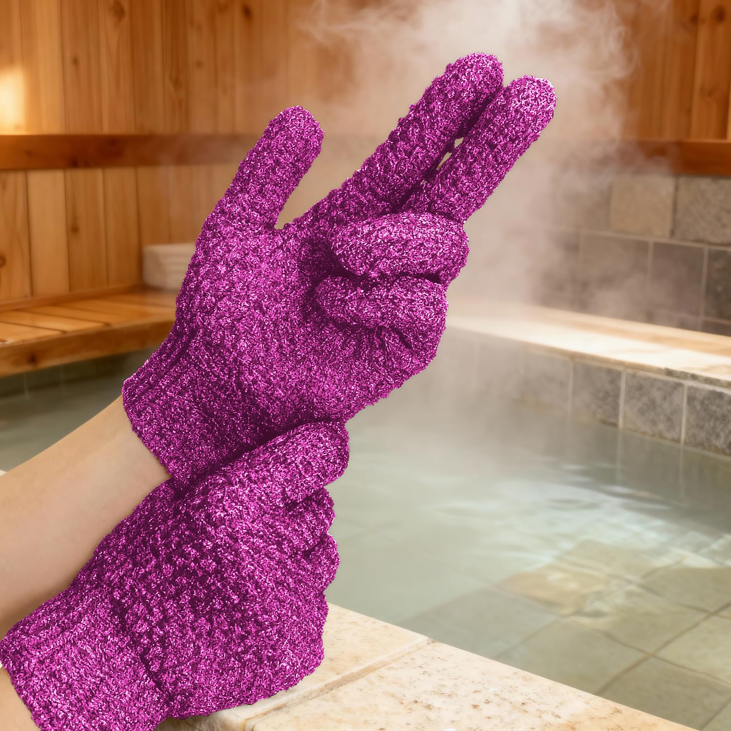 Evridwear limpieza fácil tras exfoliar, enjuaga y cuelga para secar