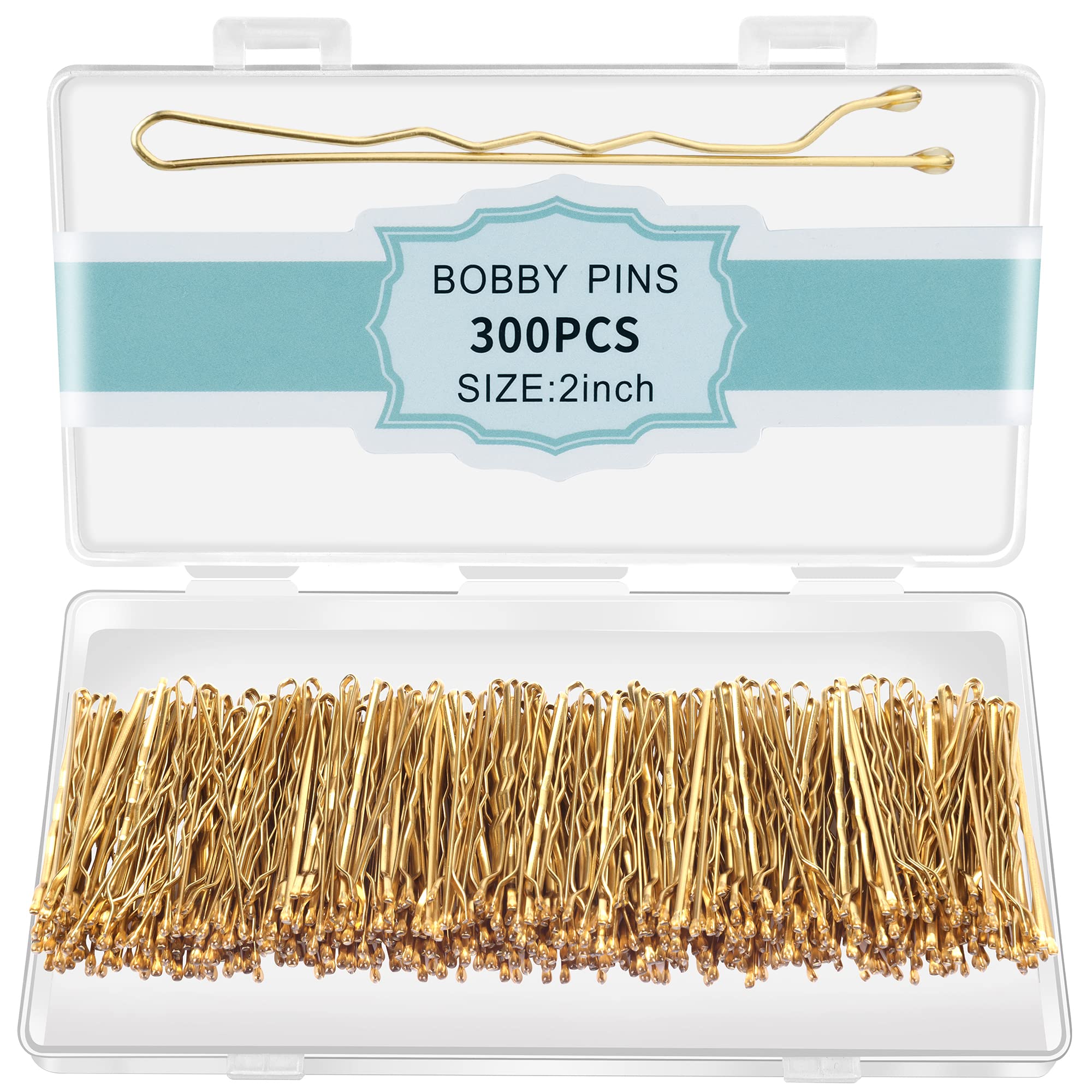 EWAGOA blonde bobby pins pack for quick styling on the go