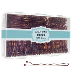 EWAGOA two-inch bobby pins showing the wavy grip for secure hold.
