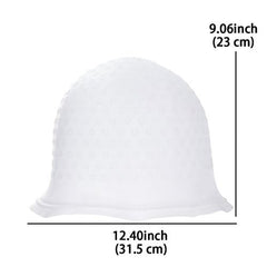 ewinever silicone cap close-up emphasizes soft material and smooth edges for gentle salon-like work
